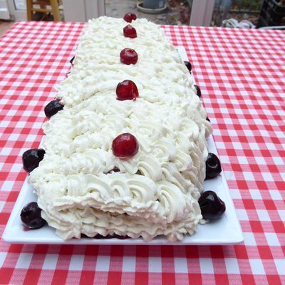 Bûche façon Forêt Noire