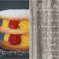 Mille feuilles framboise et citron