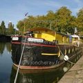 Péniche canal saint félix (esquisse) 