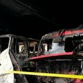 Incendie à la caserne