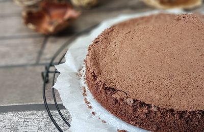 ...Gâteau à l'huile d'olive et au cacao, sans gluten ni lactose de Nigella Lawson...