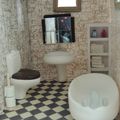Salle de bain miniature