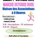 OCTOBRE ROSE à Saint-Léon-sur-L'Isle - samedi 1er octobre 2022 - Marche au profit de la Ligue contre le Cancer 