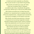 Elle chante cet enfant...