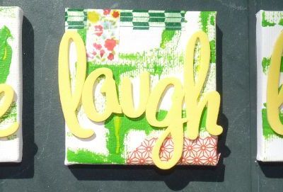 Mini canvas et une page sans photo