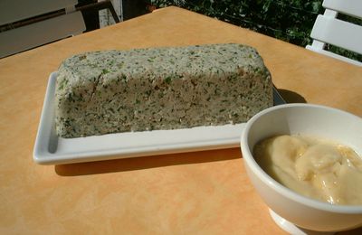 Gâteau vert au couscous