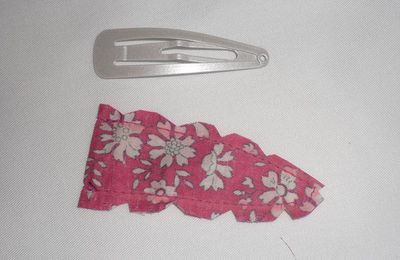 Tuto barrette à cheveux