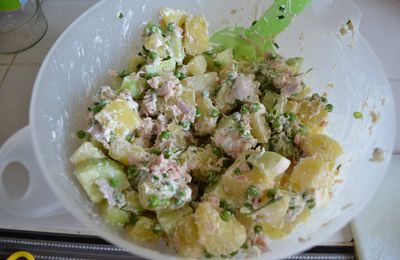 SALADE FRAICHEUR DE POMMES DE TERRE SAUCE FROMAGE FRAIS