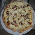 Flammenkueche (ou tarte flambée)