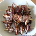 Brochettes d'agneau au barbecue