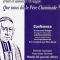 250e anniversaire de la naissance du Bienheureux Guillaume Joseph Chaminade