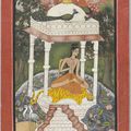 Gauda Malhara Ragini, Bundi, c. 1670