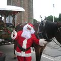 le pere noel  se prépare pour sa tournée