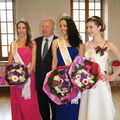 Présentation de la nouvelle Miss et ses Dauphines à la mairie de Montargis, samedi 25 avril 2015