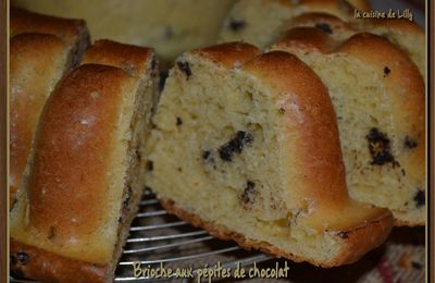 Brioche aux pépites de chocolat