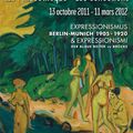 Expressionnismus & expressionnismi, der Blaue Reiter vs die Brücke, exposition à la Pinacothèque