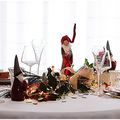 Une table de Noël et un colis de champagne Romain Tribaut......
