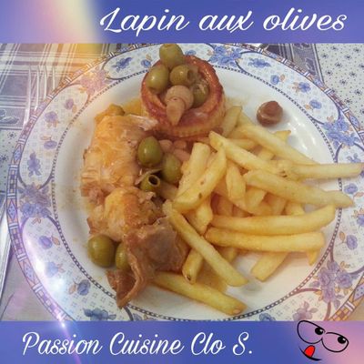 BOUCHÉE A LA REINE AU LAPIN OLIVES