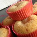 ♥ Muffins aux amandes tout moelleux au coeur de Lemon Curd 