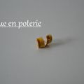 Bague en poterie