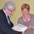 DANIÈLE KEUNEBROEK DISTINGUÉE PAR L’ALLIANCE FRANÇAISE.