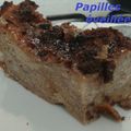 Pudding chocolaté aux pommes