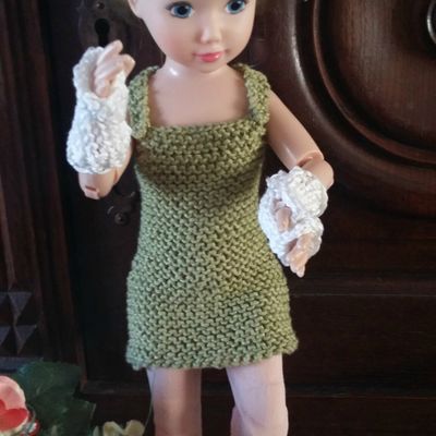 Robe à bretelles pour Cendrillon