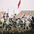 Abderrahmane Zenati:   La fantasia, communion entre l'homme et le cheval  