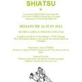 Shiatsu à Clouange : dimanche 26 juin 2011 de 9h à 11h30
