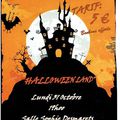 LUNDI 31 OCTOBRE AU CENTRE CULTUREL " HALLOWEEN LAND " UN SPECTACLE BEL'ART KIDS