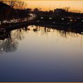 les ponts jumeaux vers 19 h