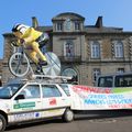 Tour de France 2013 : l'étape Avranches - le Mont-Saint-Michel annulée à cause de la venue du Pape François dans le sud Manche