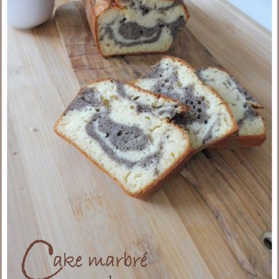 CAKE MARBRE TAPENADE PARMESAN