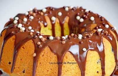 Bundt cake aux pépites de chocolat