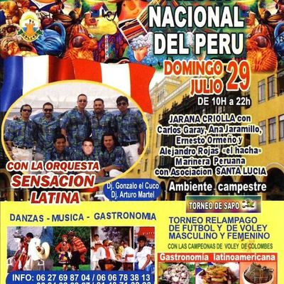 Fiesta del Peru 29/07/2012