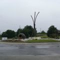 Rond-point à Jons