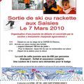 Sortie de ski le 7 Mars