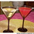 COCKTAIL DRY MARTINI ET PINK LADY