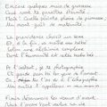 Poème autobiographique - dédicacé à Audrey