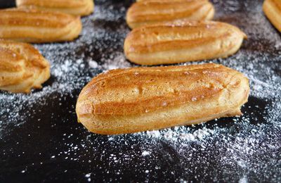 Pitis éclairs à la rose