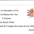 Fête du Livre en Fronsadais