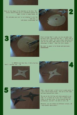 Faire des Shuriken