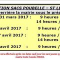 RAPPEL : DISTRIBUTION DES SACS POUBELLE