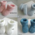 Boutique Tricot bébé modèles layette bb tricotés main et Tutoriels ou Patron en PDF à télécharger 