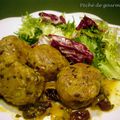 Boulettes de viande hachée à l'échalote et raisins secs d'après Babette de Rozières