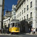 Lisbonne en bleu et jaune