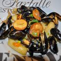 Moules à l'asiatique pommes de terres , gingembre citronnelle