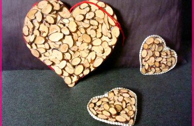 Des cœurs en bois à croquer pour la Saint-Valentin!