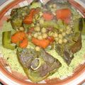 Couscous marocain à l'agneau