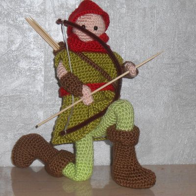 Tutoriel Berny le chevalier tuto au crochet en français amigurumi garçon 